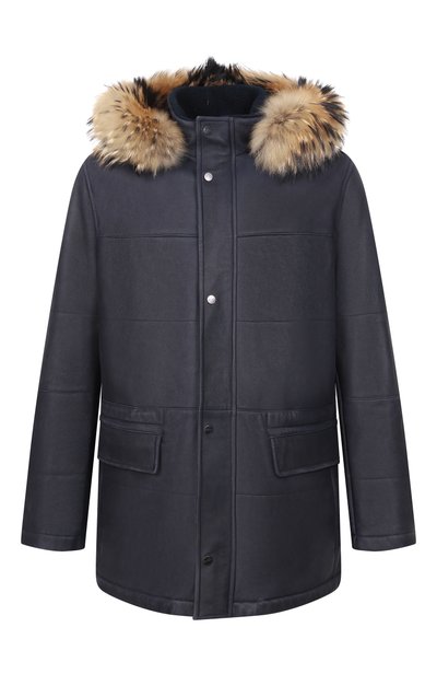 Мужская парка из овчины KITON, арт. UW0627MV03S24