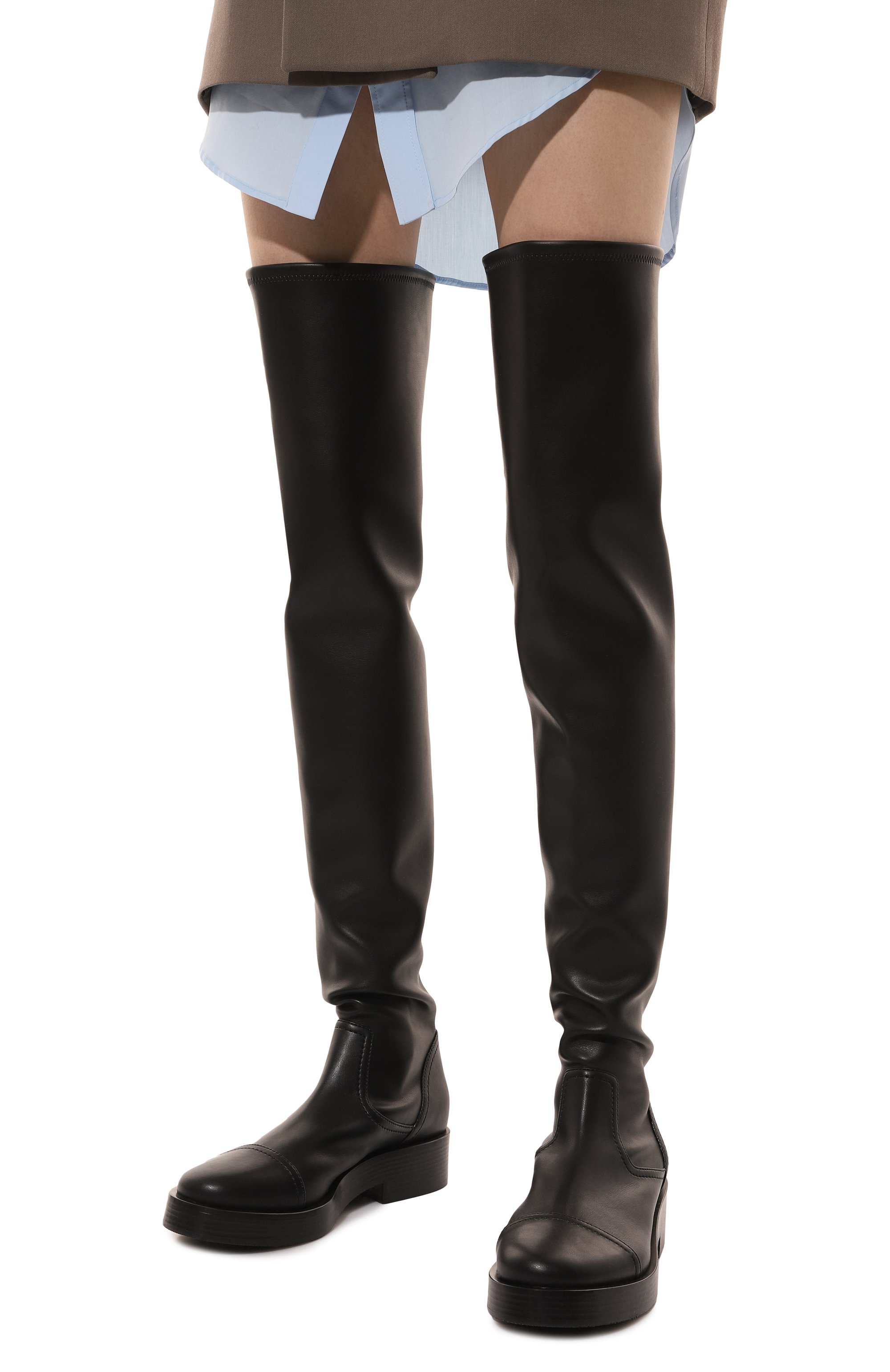 Комбинированные ботфорты CASADEI, арт. 1T073Y0301LABRE9000, фото 3