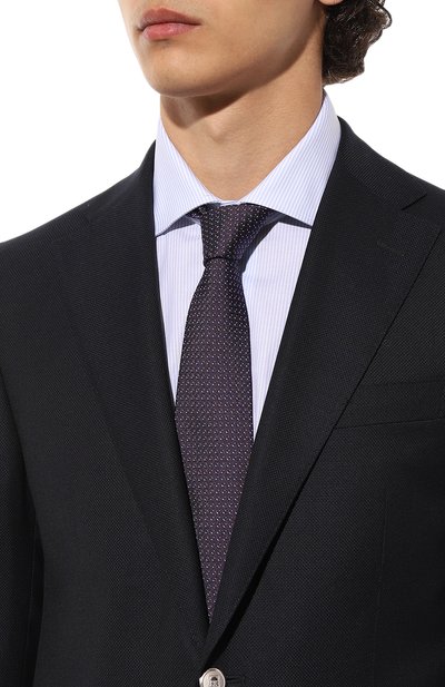 Шелковый галстук CORNELIANI, арт. 92U390-3820316, фото 2