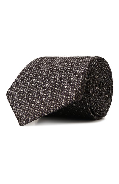 Мужской шелковый галстук CANALI, арт. 18/HJ04069