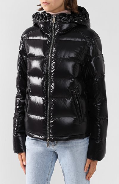 Стеганая куртка с капюшоном и воротником-стойкой MONCLER, арт. D2-09F-46301-00-68950, фото 3