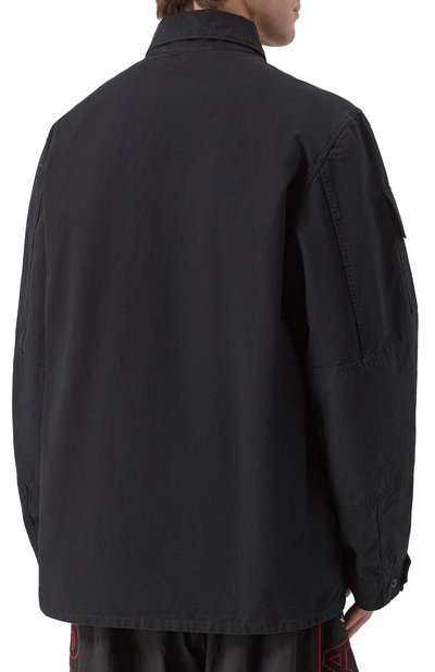 Хлопковая куртка-рубашка garde-robe BALENCIAGA, арт. 814719/TQP13, фото 4