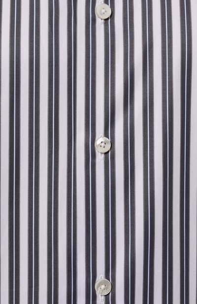Хлопковая рубашка ZEGNA, арт. 701535A7/9MS0BA, фото 5