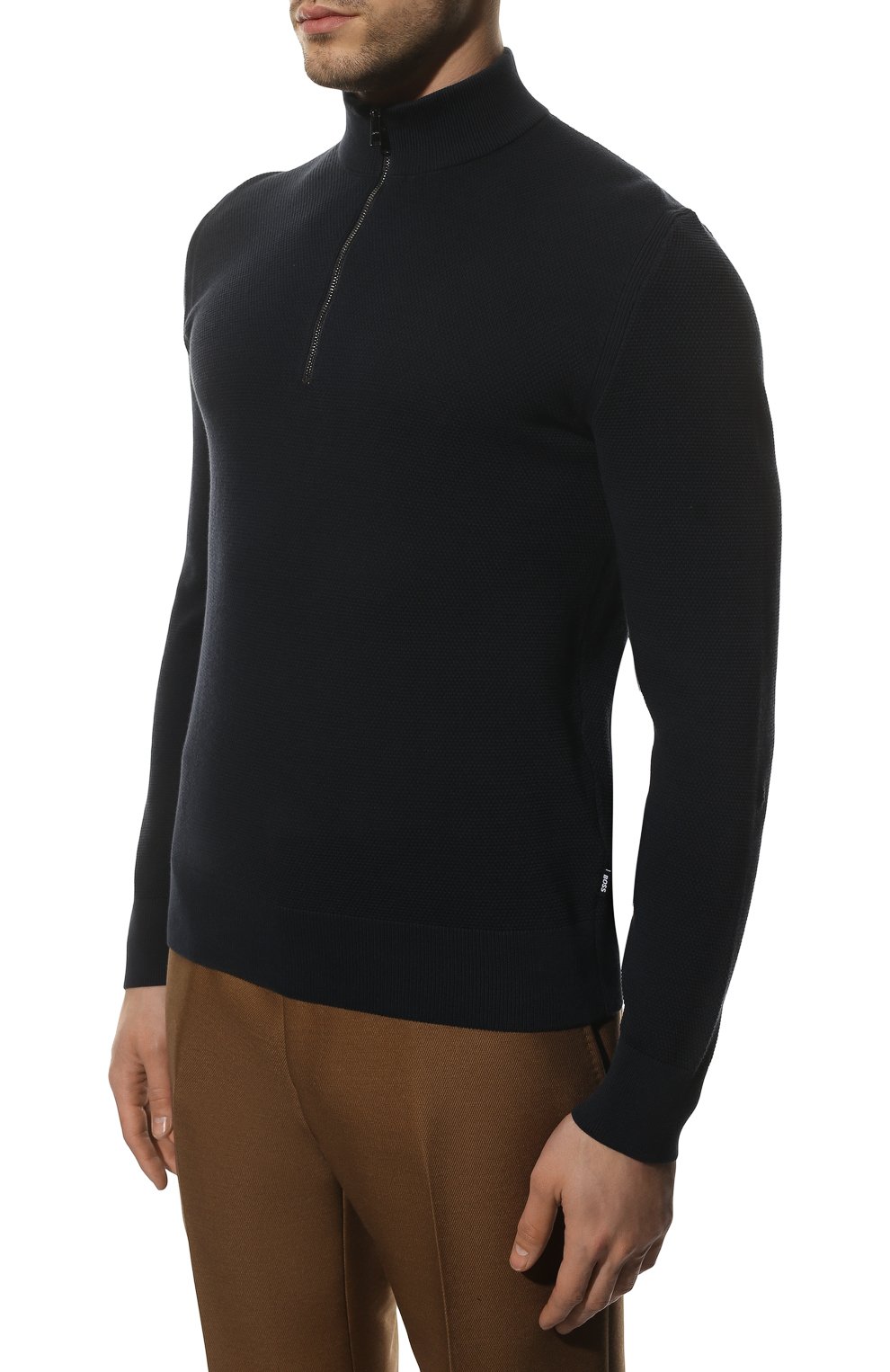 Хлопковый джемпер BOSS, арт. 50467665, фото 3