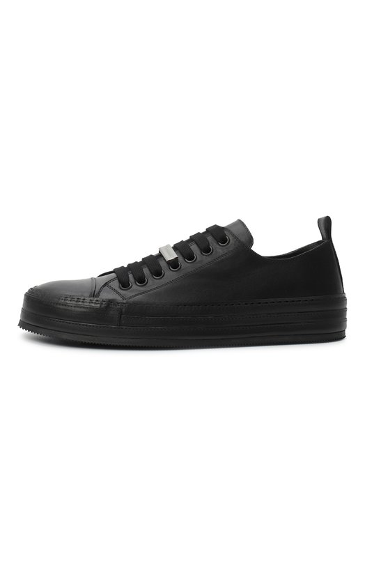 Кожаные кеды Gert Ann Demeulemeester C002-M-N03-LT141-099 Чёрный  C002-M-N03-LT141-099 Фото 4