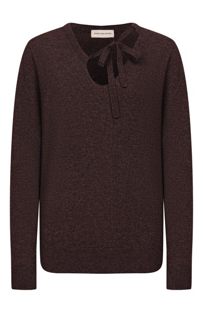 Женский кашемировый пуловер DRIES VAN NOTEN, арт. 011219/4705