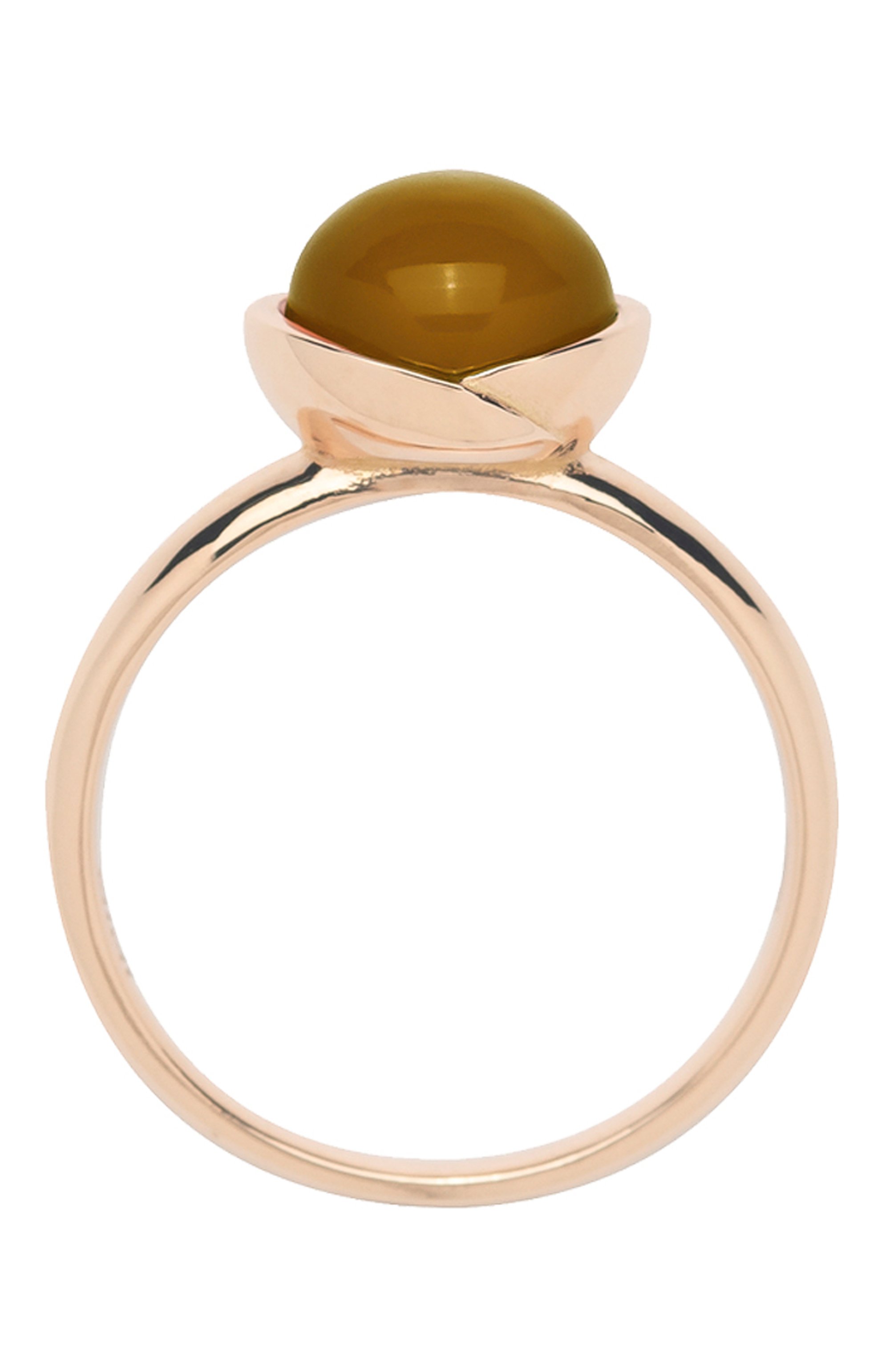 Кольцо MIMI бесцветного цвета по цене 88400 руб., арт. SA22BAKQCG8, фото 3 Кольцо MIMI, арт. SA22BAKQCG8, фото 3