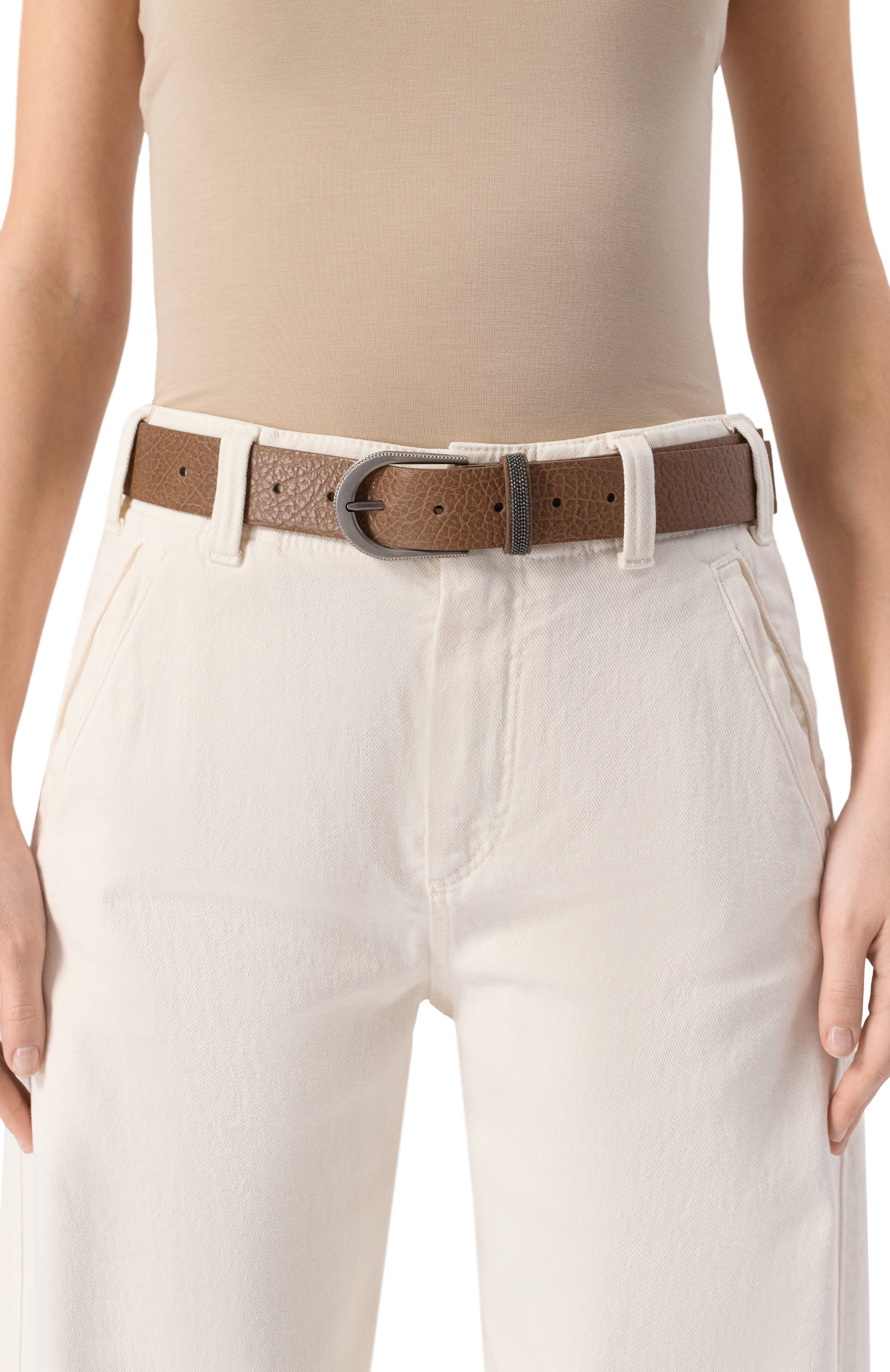 Кожаный ремень BRUNELLO CUCINELLI, арт. M0JUMC31G, фото 2