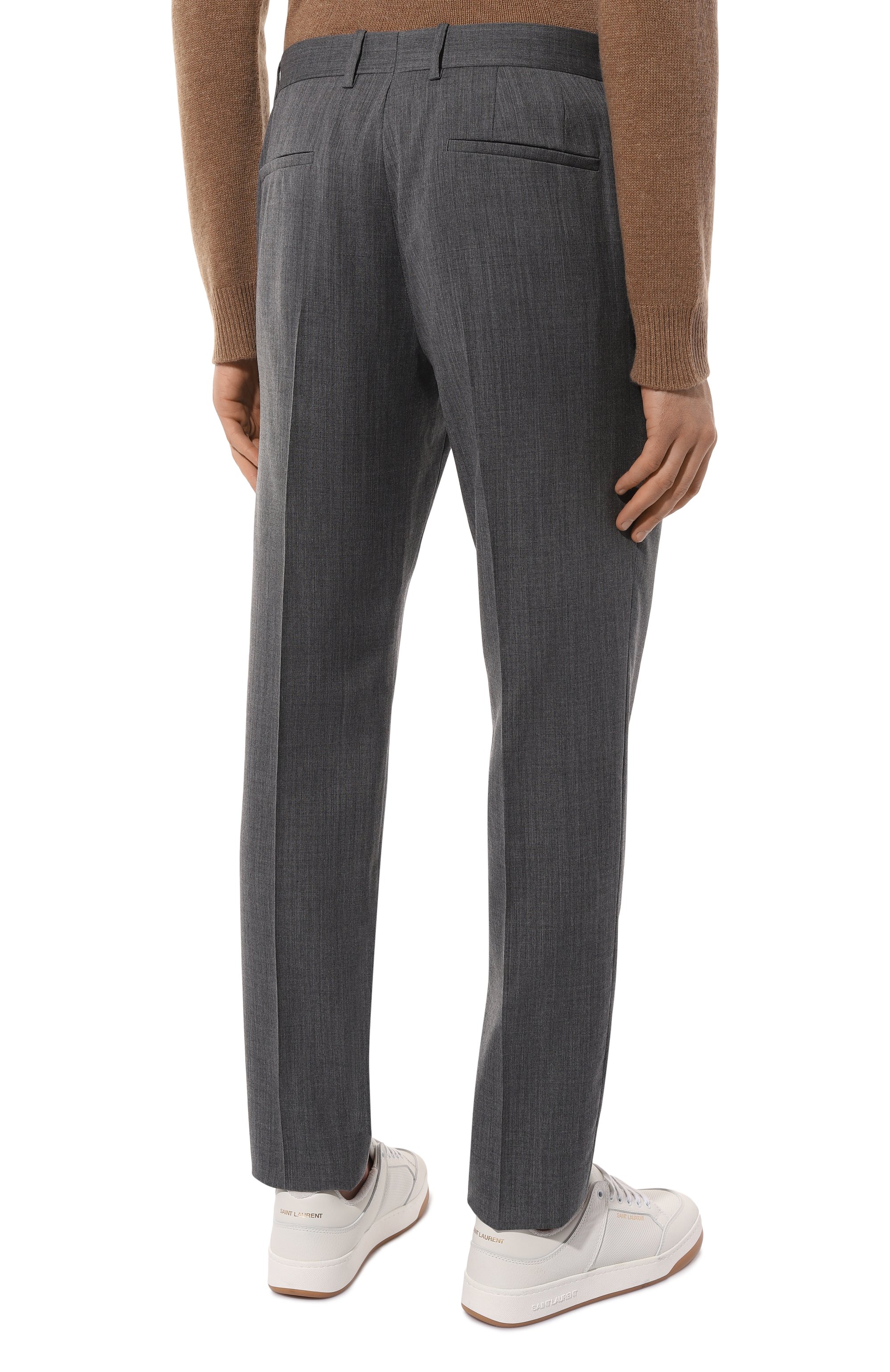 Шерстяные брюки JIL SANDER, арт. J22KA0176/J40171, фото 4