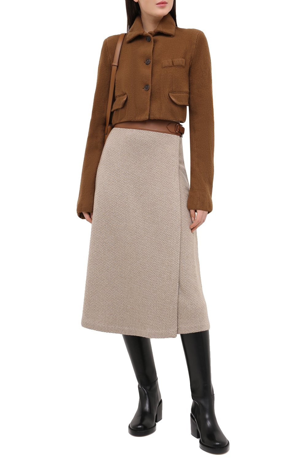 Кашемировая юбка RALPH LAUREN, арт. 290815756, фото 2