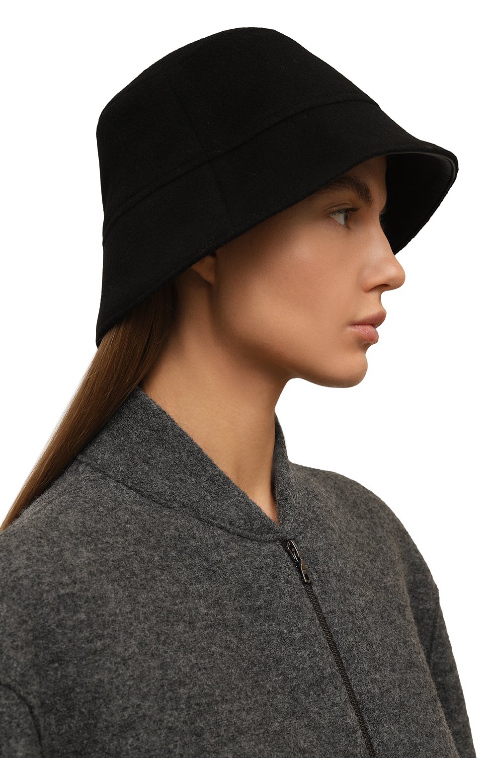 Шерстяная панама YVES SALOMON, арт. 25WAA017XXCATL, фото 2