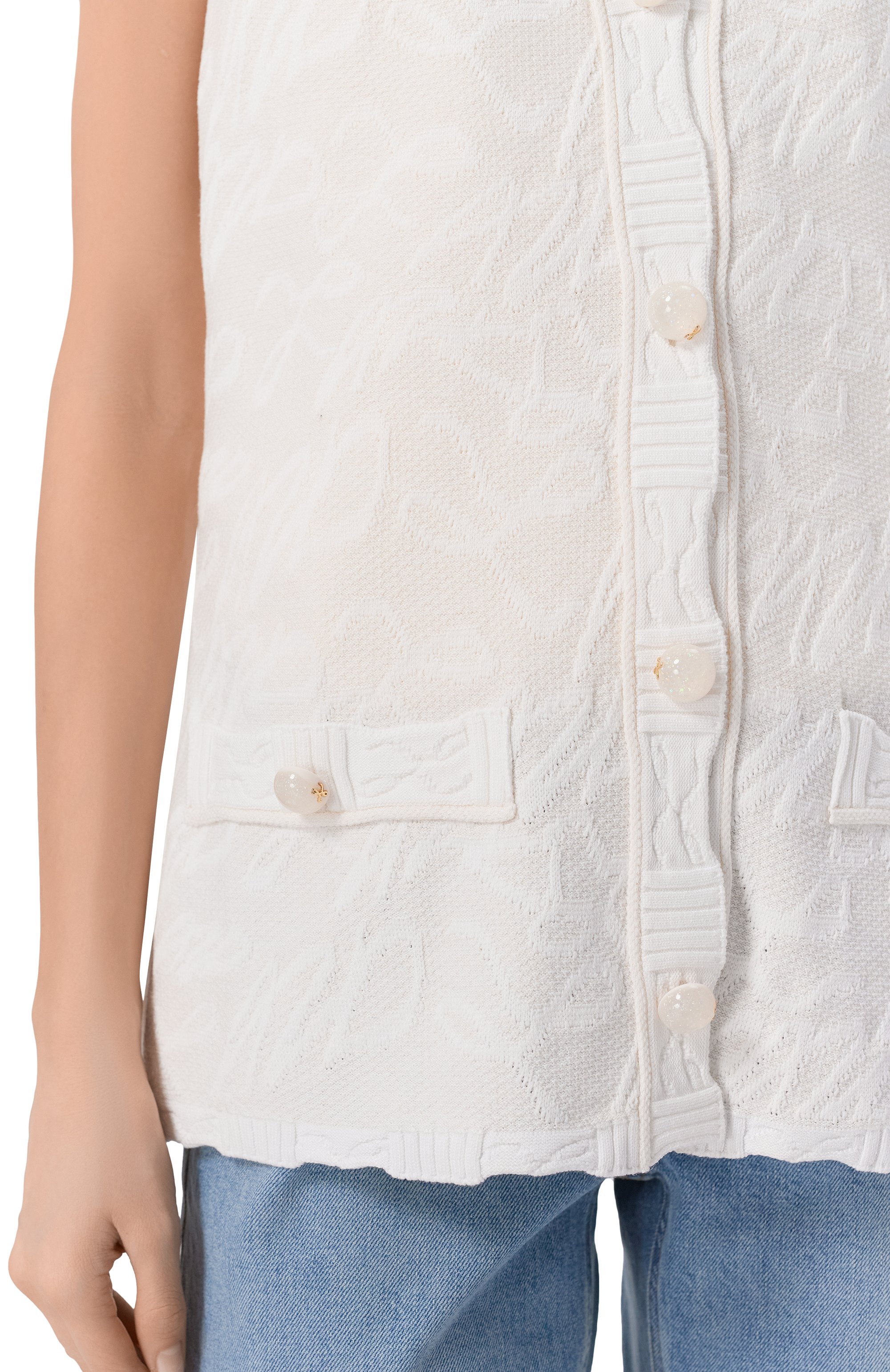 Жилет из вискозы AND THE BRAND, арт. S26-V006-1203-101, фото 5