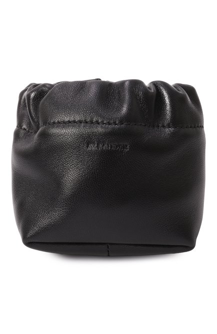 Женская сумка JIL SANDER черного цвета, арт. J07VL0034/P7323 | Фото 1 (Материал: Натуральная кожа; Материал сплава: Проставлено; Размер: mini; Драгоценные камни: Проставлено)