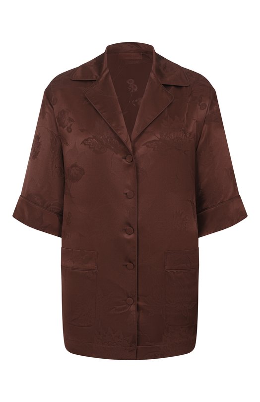 Шелковая рубашка MVST M26.2PW.B032/F126 Коричневый M26.2PW.B032/F126