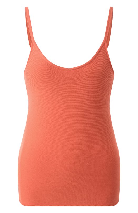 Топ из вискозы Giorgio Armani 8NAH01/AM05Z Оранжевый 8NAH01/AM05Z