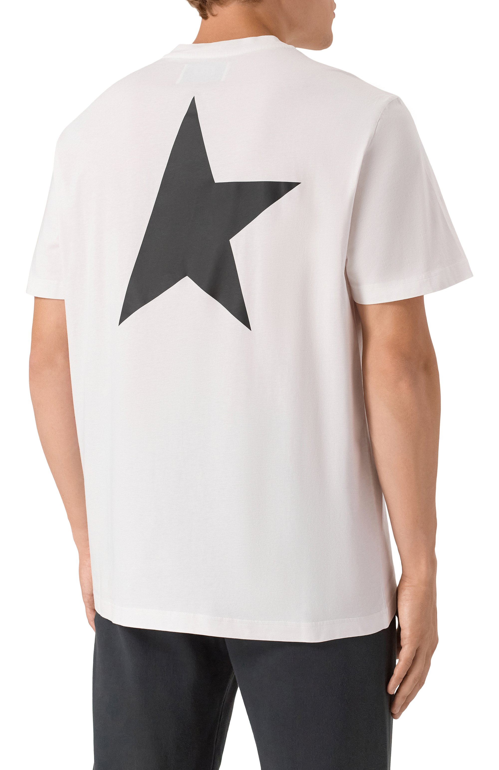 Хлопковая футболка GOLDEN GOOSE DELUXE BRAND, арт. GMP01220.P000879, фото 4