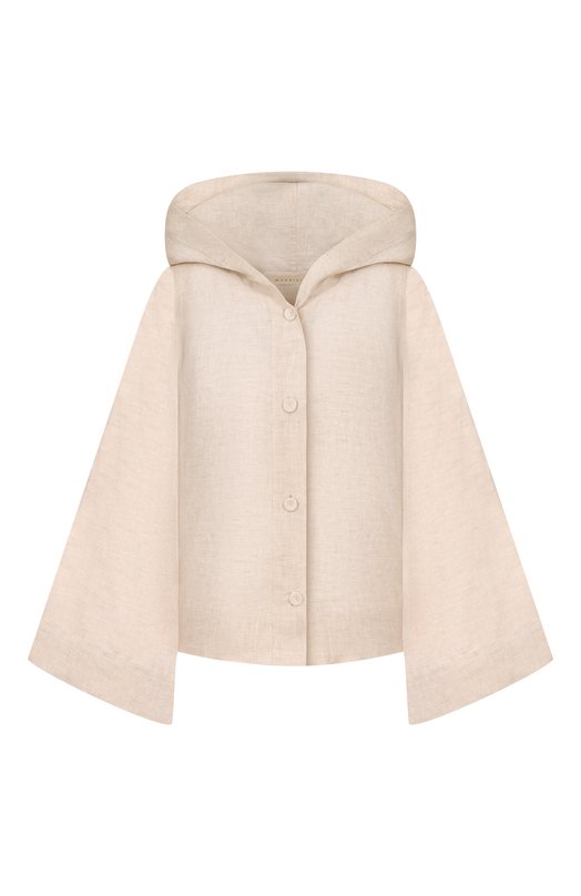 Льняная рубашка Maurizio W07080881/SB Бежевый W07080881/SB