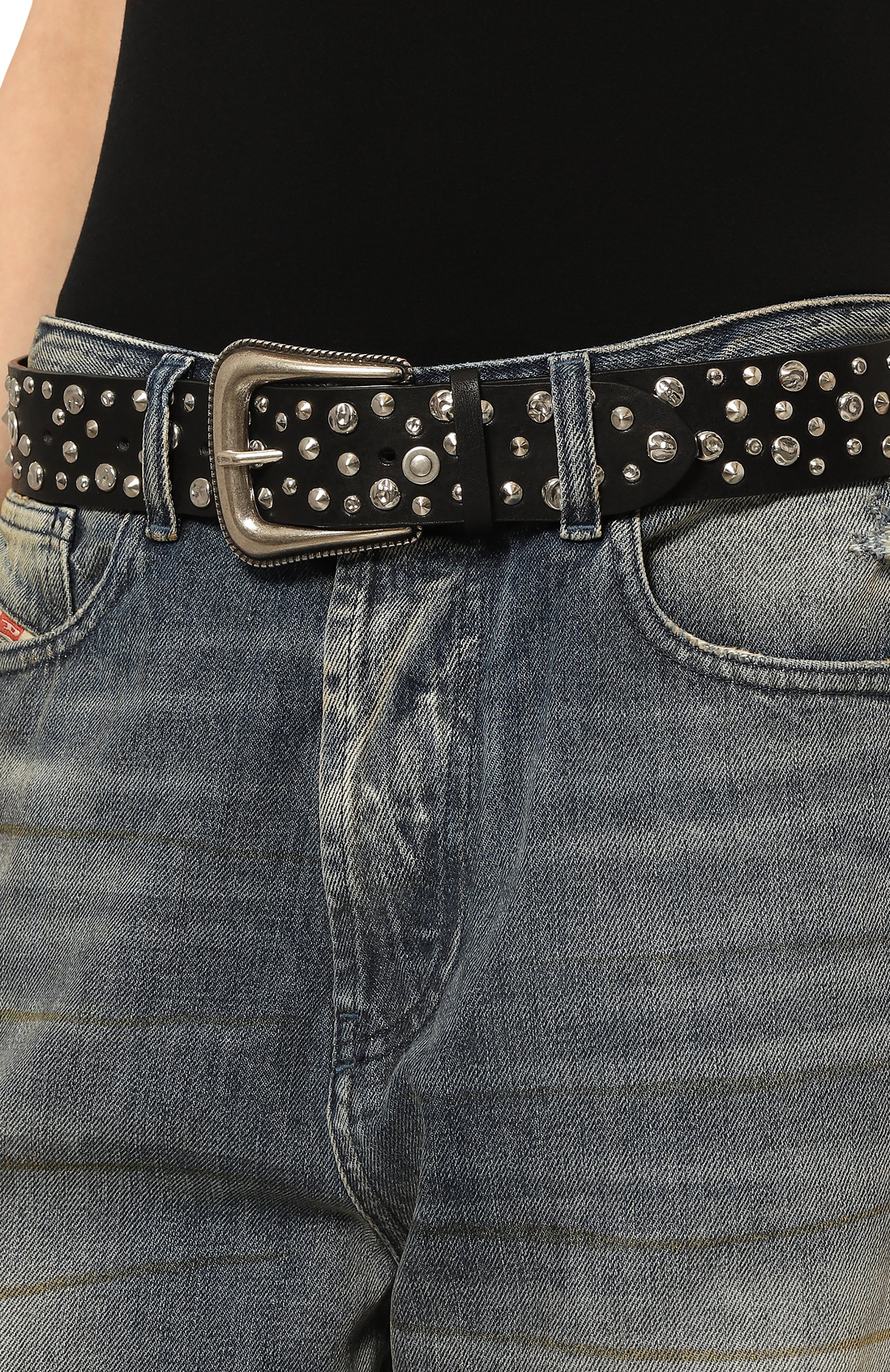 Кожаный ремень THE KOOPLES, арт. AFCE29008K, фото 2