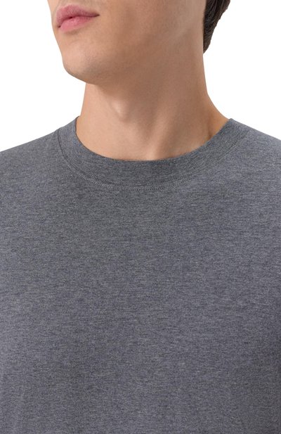 Хлопковая футболка BRUNELLO CUCINELLI, арт. M0B131308W, фото 5