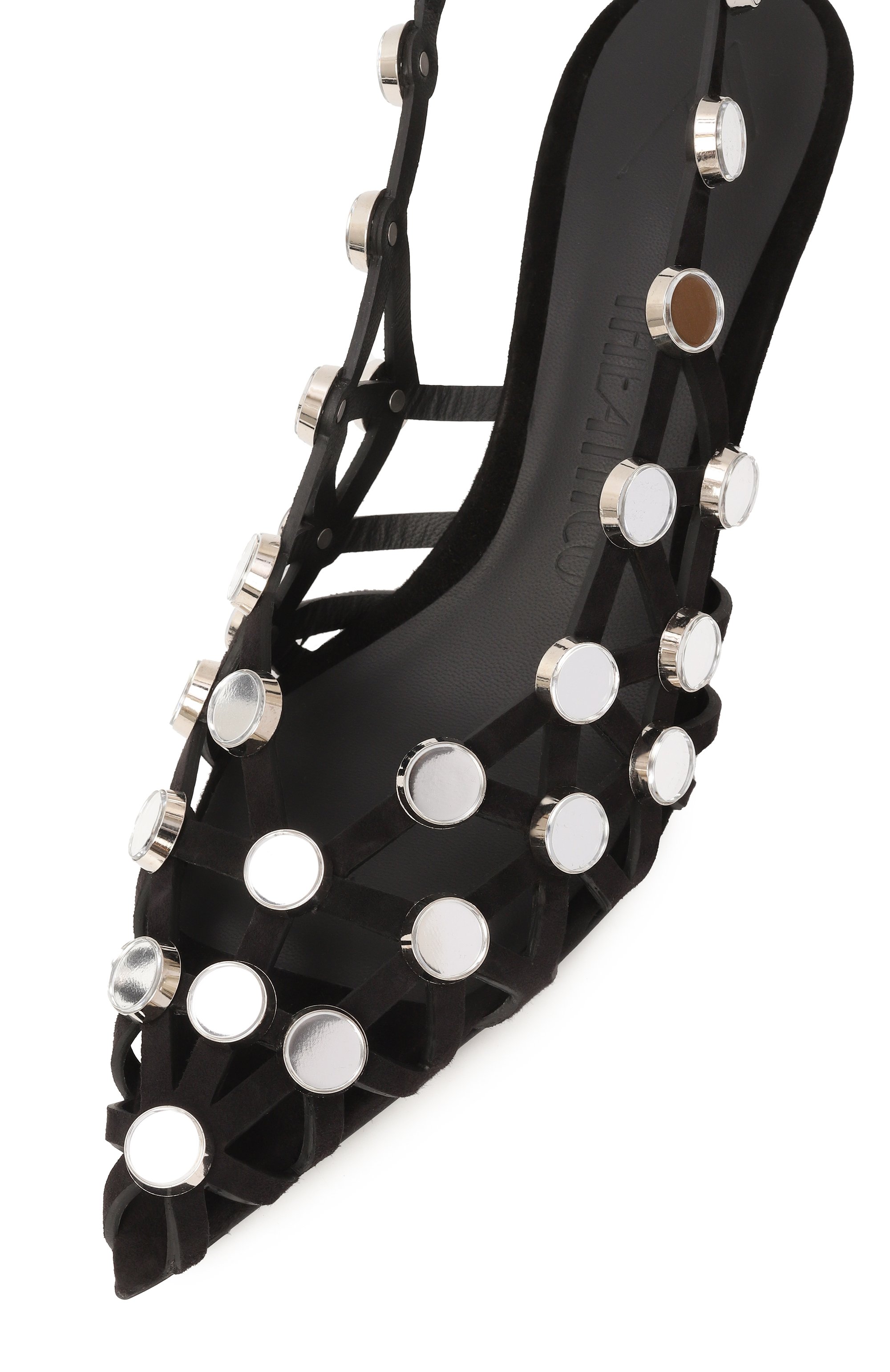 Замшевые туфли grid THE ATTICO, арт. 250WSH00844/LBT007SA, фото 7