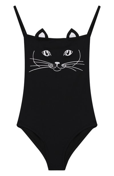 Слитный купальник NATAYAKIM черного цвета по цене 17100 руб., арт. NY-020/19К, фото 1 Слитный купальник NATAYAKIM, арт. NY-020/19К, фото 1