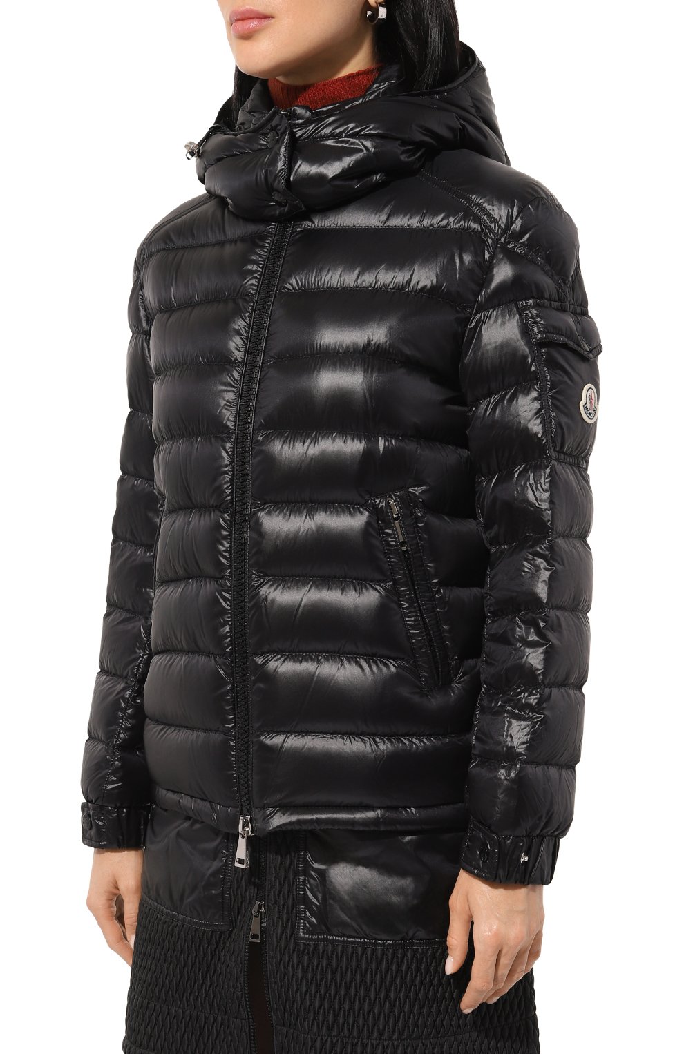 Пуховая куртка dalles MONCLER черного цвета по цене 133000 руб., арт. 1A000-04-539AQ, фото 3 Пуховая куртка dalles MONCLER, арт. 1A000-04-539AQ, фото 3