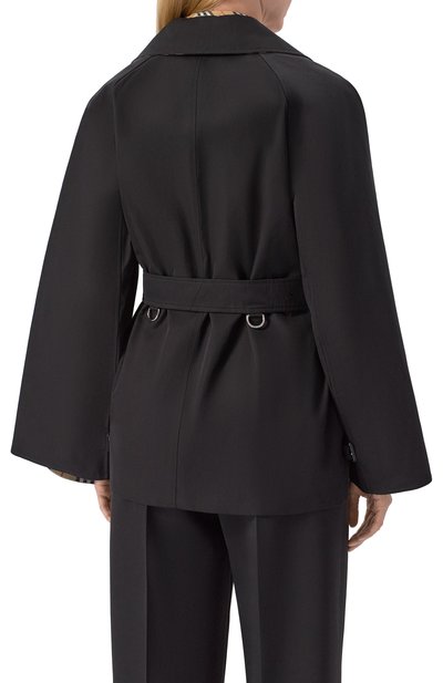 Хлопковый тренч BURBERRY, арт. 8071137 A1189, фото 4