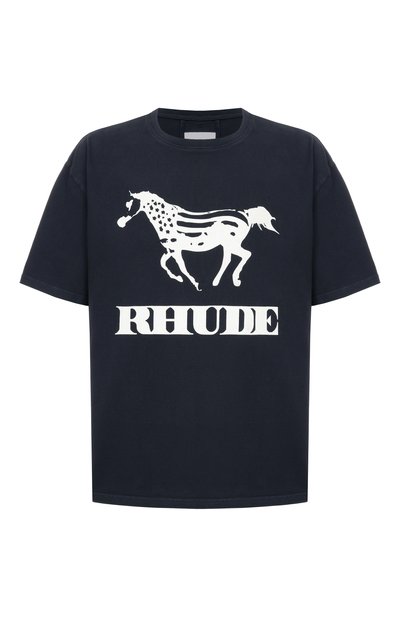 Мужская хлопковая футболка RHUDE, арт. RHFW25TT01012