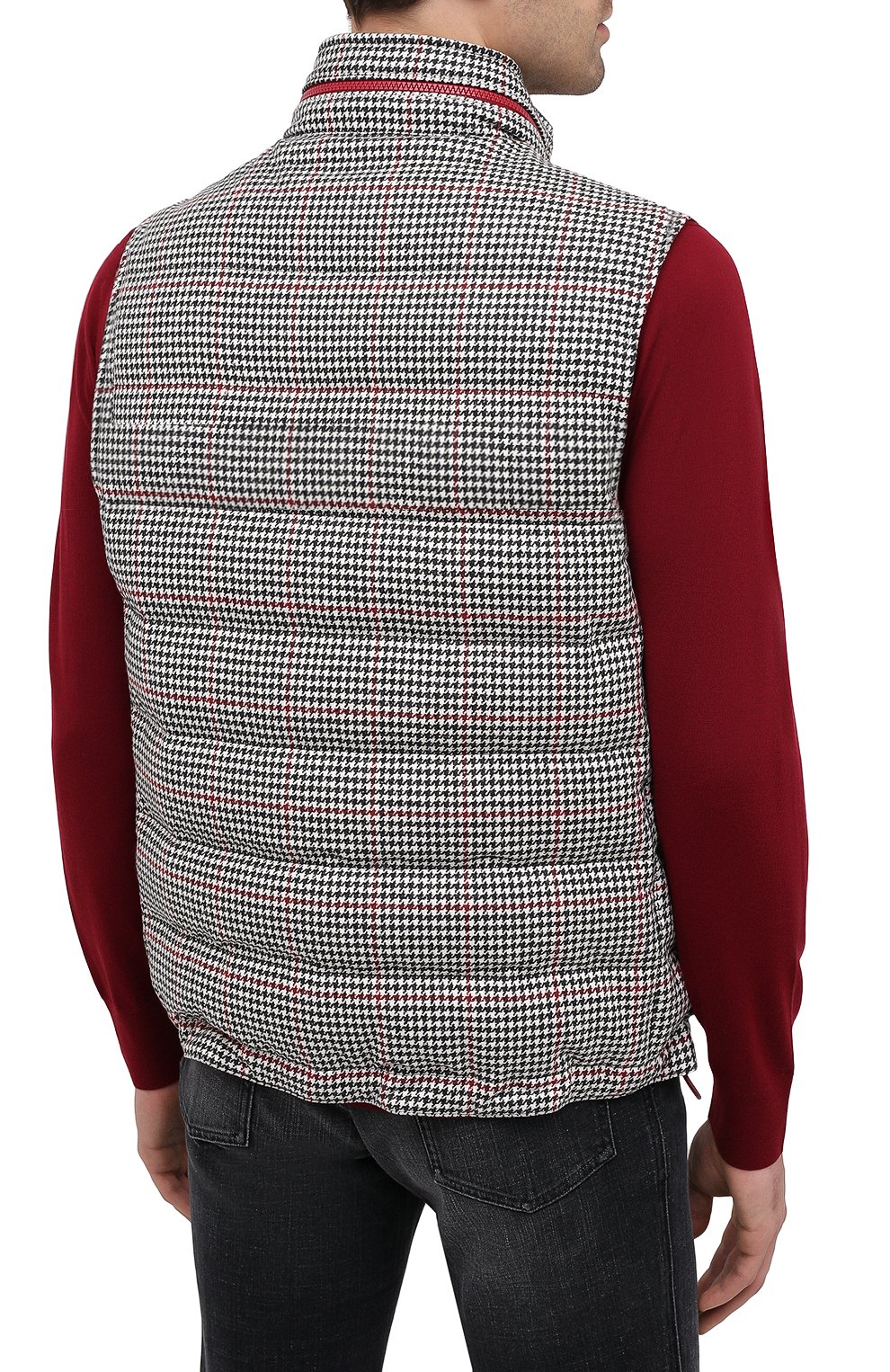 Пуховый жилет BRUNELLO CUCINELLI, арт. MN4831714, фото 4