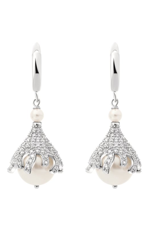 Серьги Silent Garden  Bluejay BEA-SG-S Серебряный BEA-SG-S