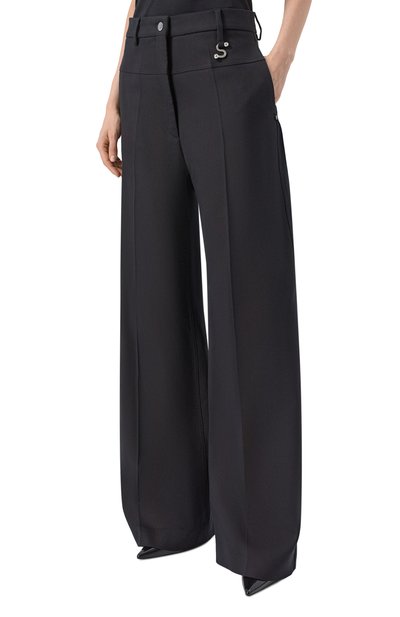 Брюки из хлопка и вискозы SPORTMAX, арт. SPXGELATINA, фото 3