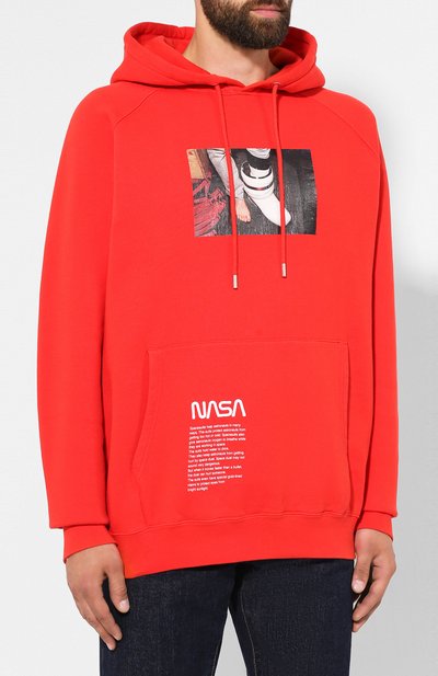 Хлопковое худи HERON PRESTON, арт. HMBB001F198080192088, фото 3