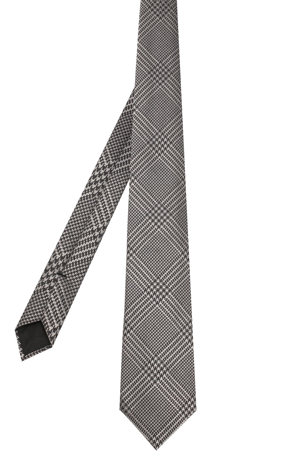 Галстук из смеси шелка и шерсти TOM FORD серого цвета по цене 22900 руб., арт. 6TF62/XTF, фото 2 Галстук из смеси шелка и шерсти TOM FORD, арт. 6TF62/XTF, фото 2
