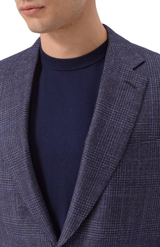 Пиджак из шерсти и шелка Stefano Ricci M1RFSR2000/LP73HA Фиолетовый  M1RFSR2000/LP73HA Фото 6