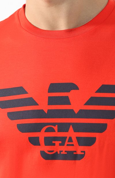 Хлопковая футболка EMPORIO ARMANI, арт. 8N1T99/1JNQZ, фото 5