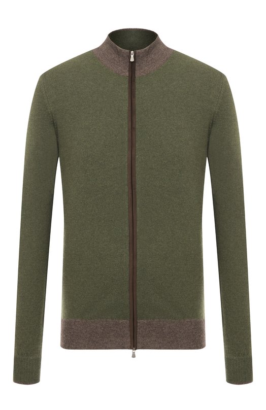 Кардиган из шерсти и кашемира Gran Sasso 55106/19669 Зелёный 55106/19669