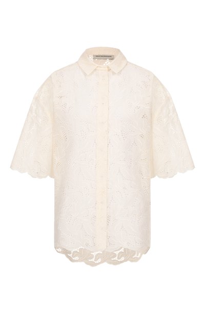 Женская хлопковая рубашка VIKA GAZINSKAYA, арт. SS26-12247