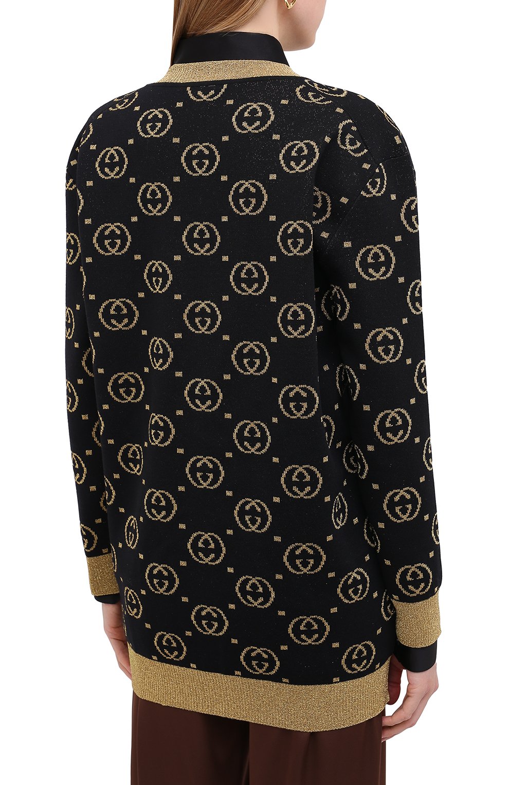 Шерстяной кардиган GUCCI, арт. 555014/XKAH9, фото 4