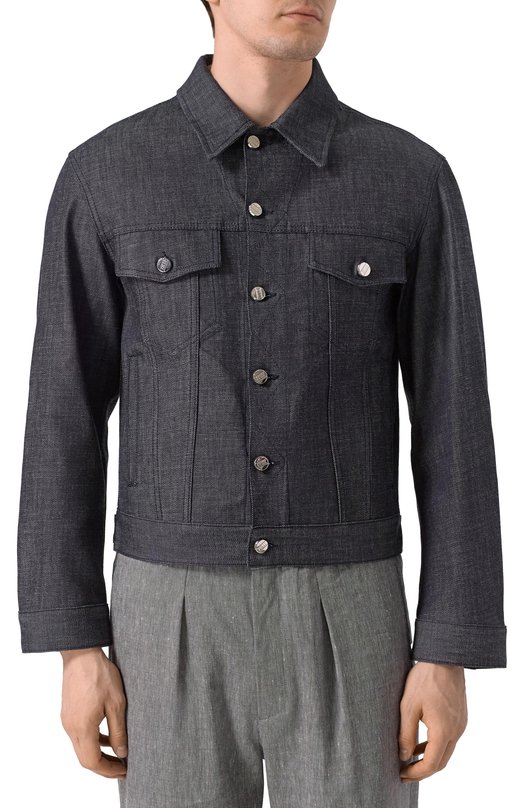 Джинсовая куртка Zilli JPKB01M012522004R_68 Серый  JPKB01M012522004R_68 Фото 3