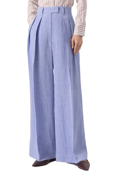 Льняные брюки BRUNELLO CUCINELLI, арт. MH547P8512, фото 3