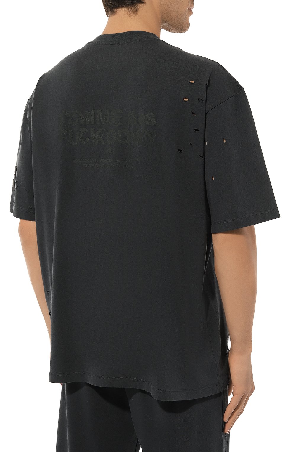 Хлопковая футболка COMME DES FUCKDOWN, арт. CFABM01384, фото 4