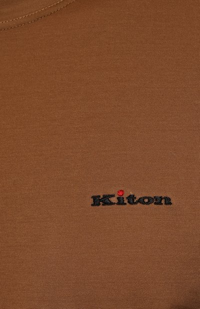 Хлопковая футболка KITON, арт. UK1274, фото 5