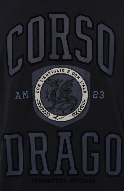 Хлопковая футболка AERONAUTICA MILITARE, арт. 242TS2304J611, фото 5