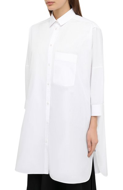 Хлопковая рубашка JIL SANDER, арт. JSXQ600605-WQ244300, фото 3