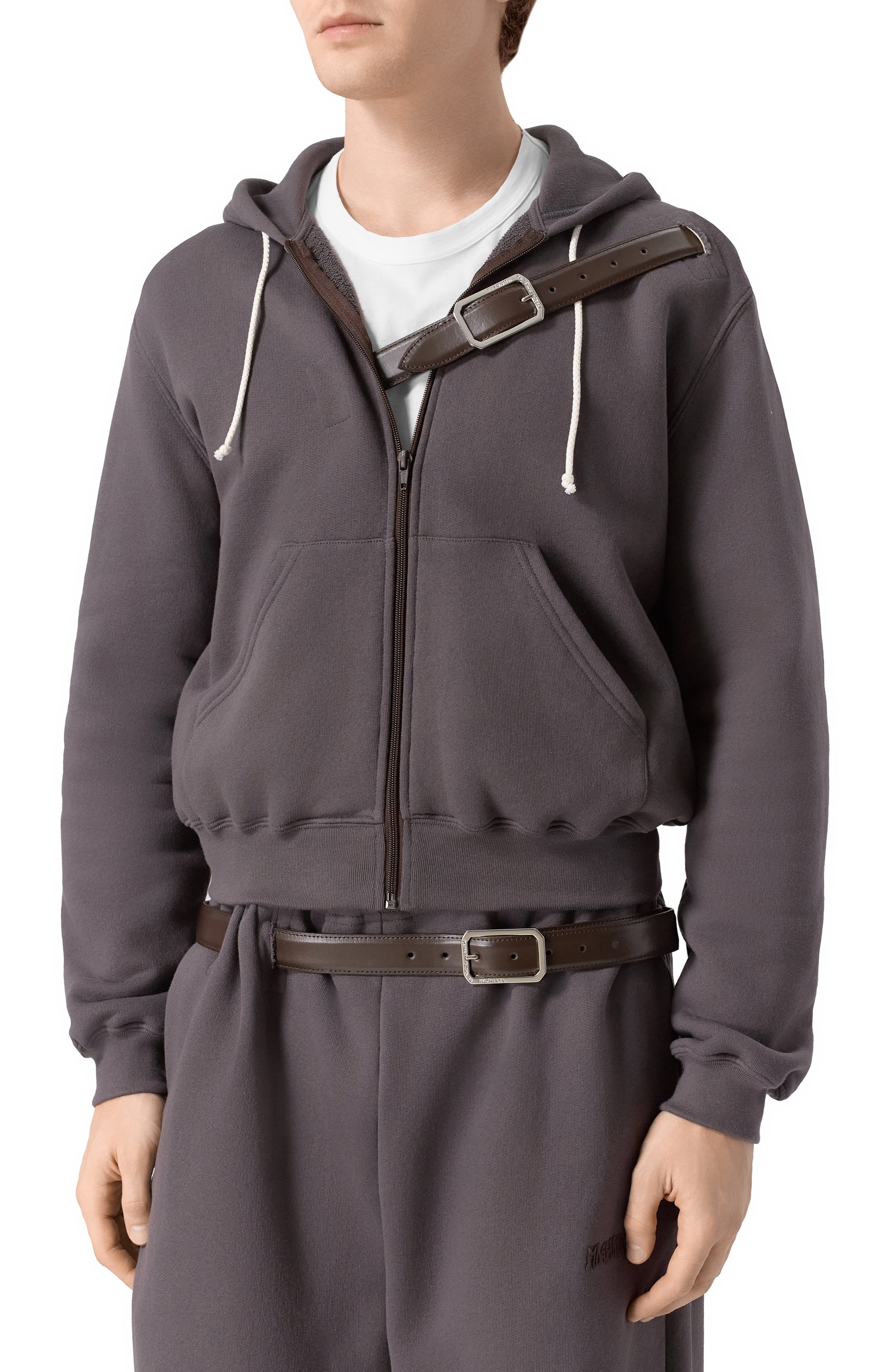 Хлопковая толстовка MAGLIANO коричневого цвета по цене 88850 руб., арт. MGSS26H001012, фото 3 Хлопковая толстовка MAGLIANO, арт. MGSS26H001012, фото 3