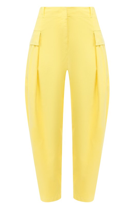 

Хлопковые брюки Stella McCartney, Жёлтый
