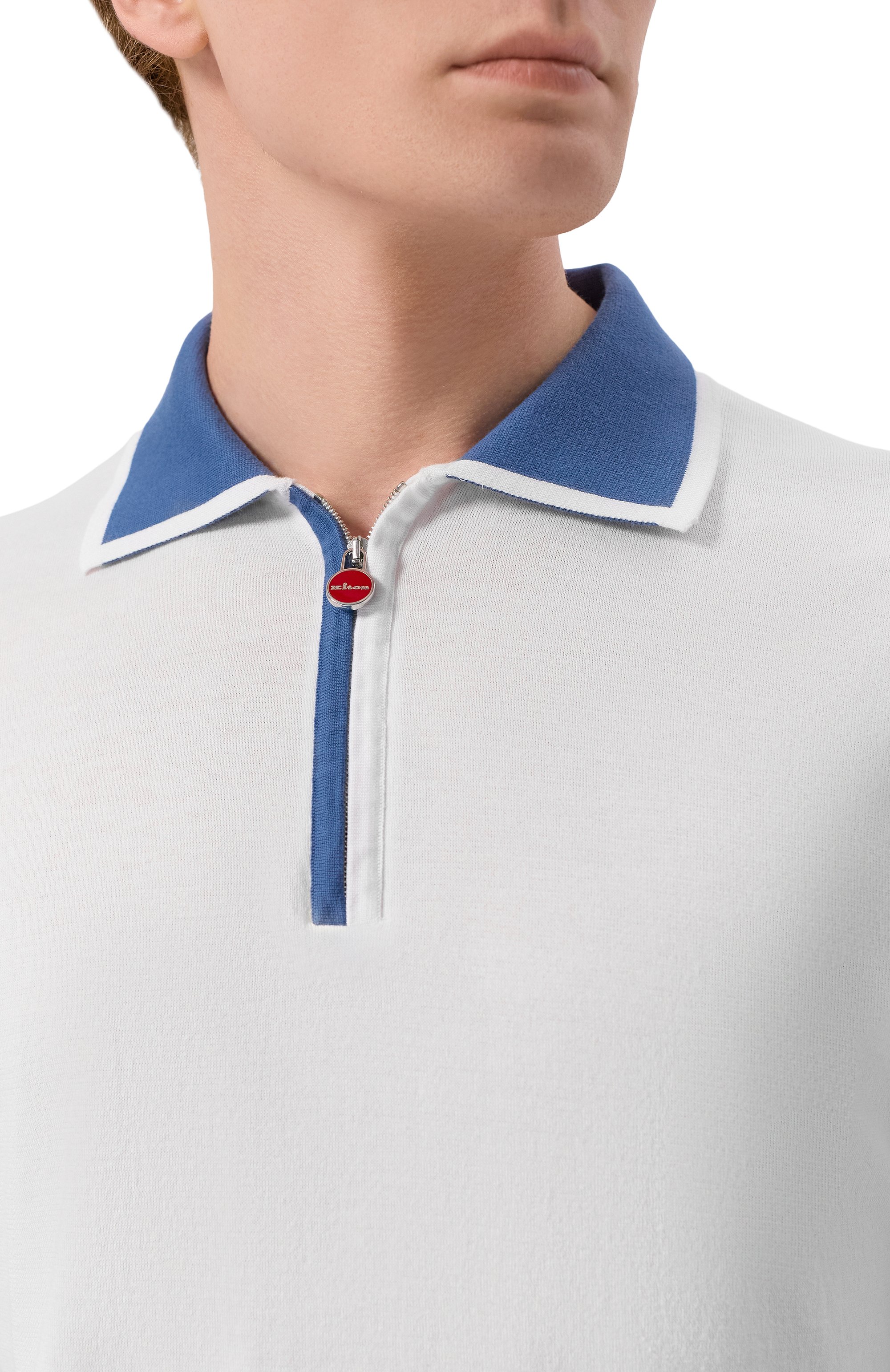 Хлопковое поло KITON, арт. UMK0571, фото 5