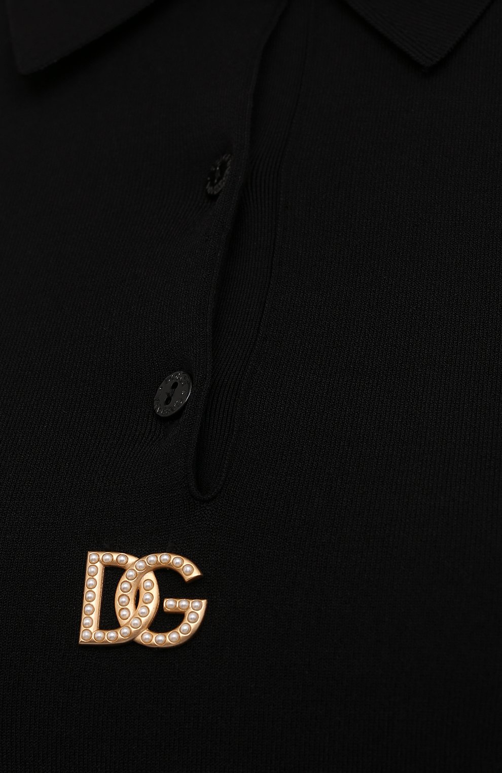 Поло из вискозы DOLCE & GABBANA, арт. FX253Z/JCMF5, фото 5