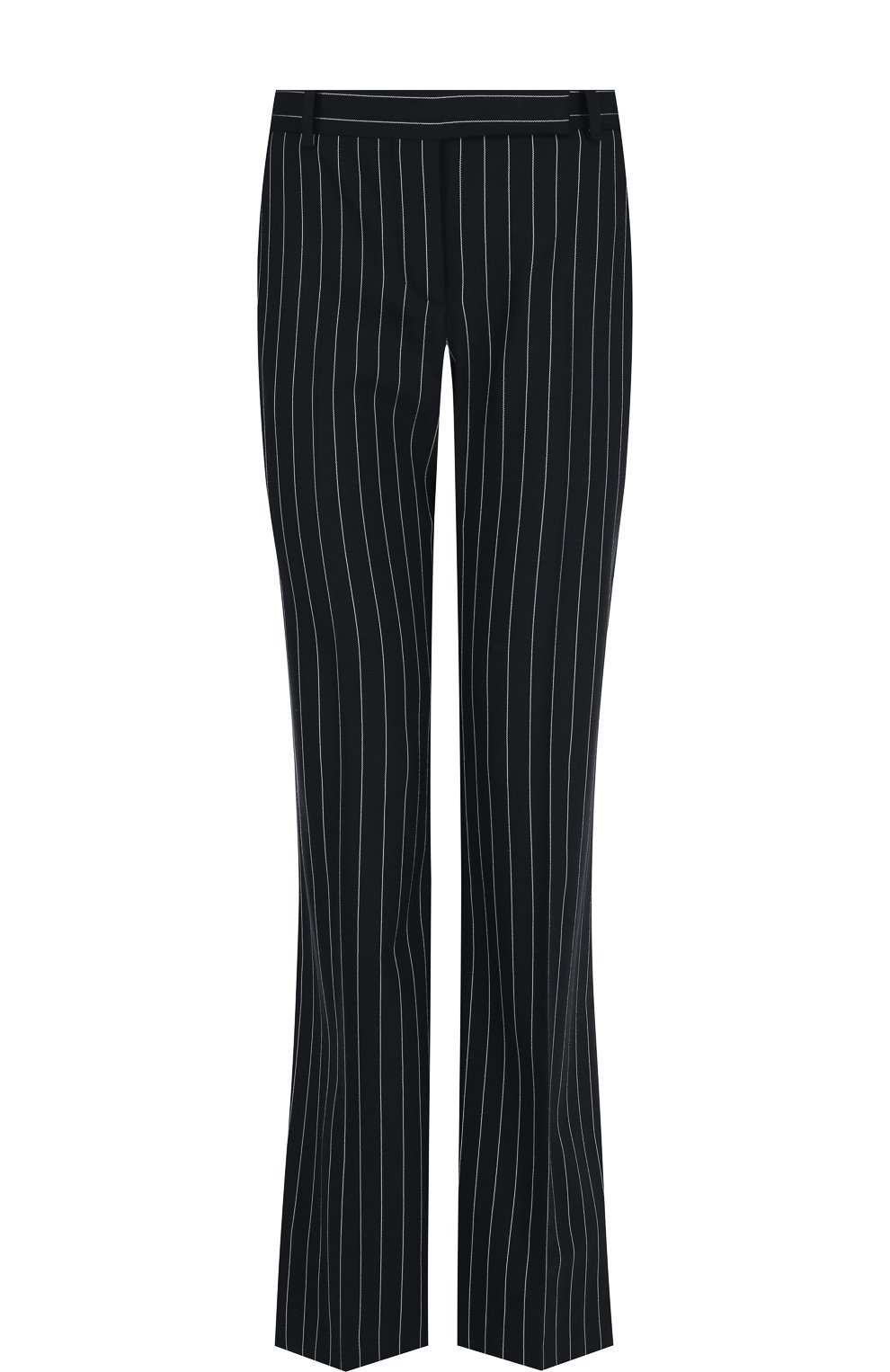 Расклешенные шерстяные брюки в полоску ALEXANDER MCQUEEN, арт. 530060/QLJ05, фото 1