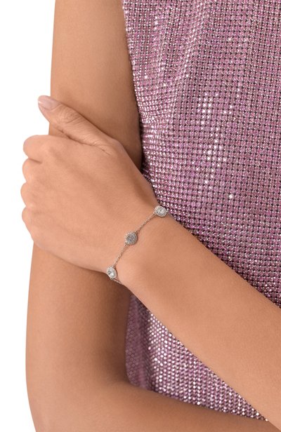 Браслет una angelic SWAROVSKI серебряного цвета по цене 18350 руб., арт. 5732272, фото 2 Браслет una angelic SWAROVSKI, арт. 5732272, фото 2